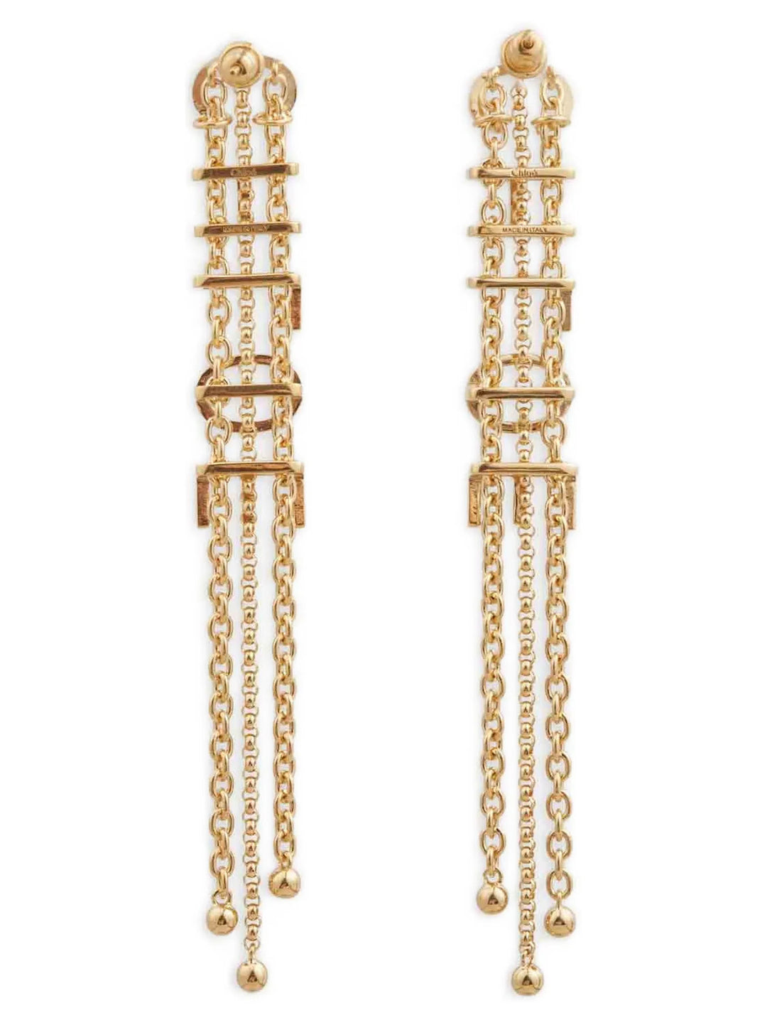Chloé Lettering Jewelry - Gold | a1f4bb4f7546a8df92b3dda1b36eaf07efee8c21