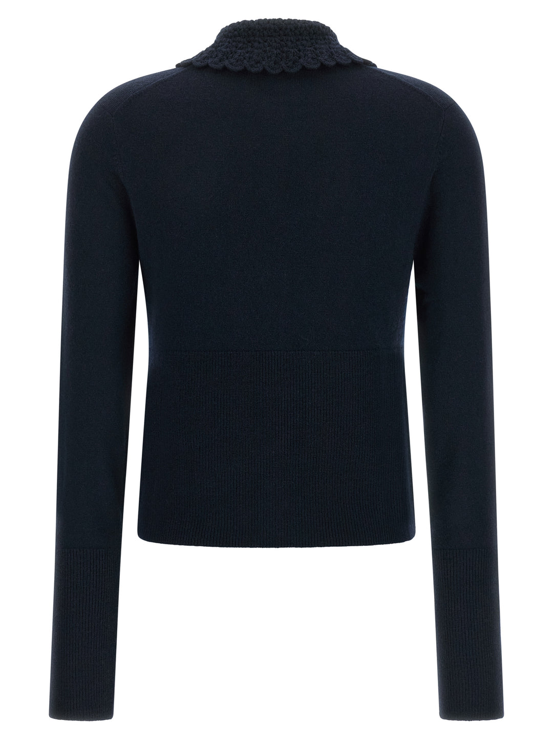 Chloé Collared Cardigan Sweaters and Cardigans - Blue | daef25967de098bd35dff4517af5283b647e290a