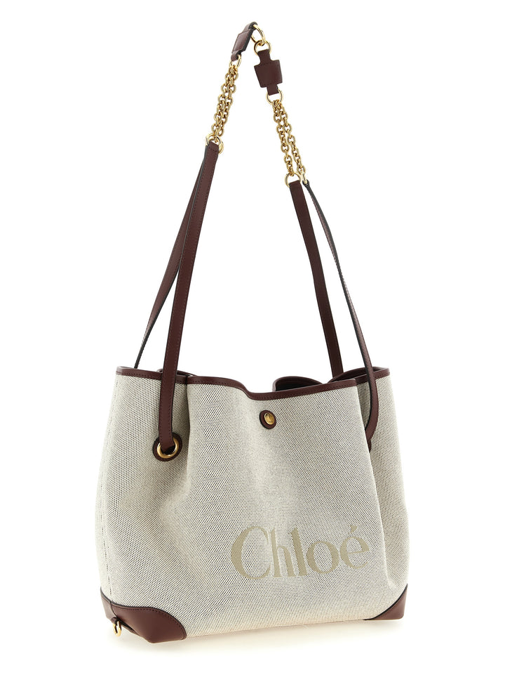Chloé Clover Shoulder Bags - White | 7506ee9b2b82d9d2b826ce0a201fe5e1c1b98bb5