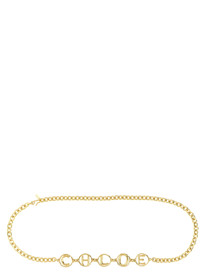Chloé Chloé Script Belts - Gold | 9cb09e08995e8c1b05c1e79d890a9817e596a265