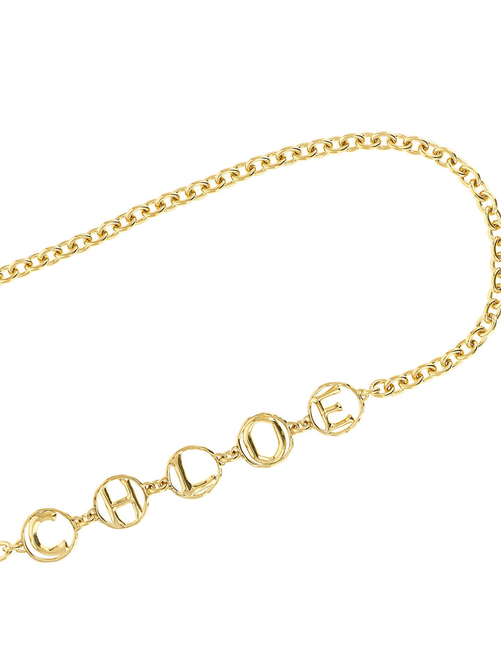 Chloé Chloé Script Belts - Gold | c9aade418a81d221408a60a5f84b99aa16d2ff8c