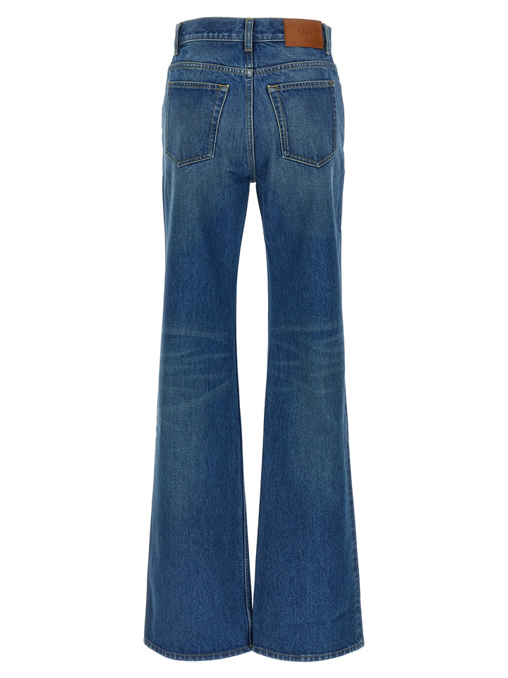 Chloé Charm Jeans - Blue | 808bfafc752630a29718516697afa451a3c39da4