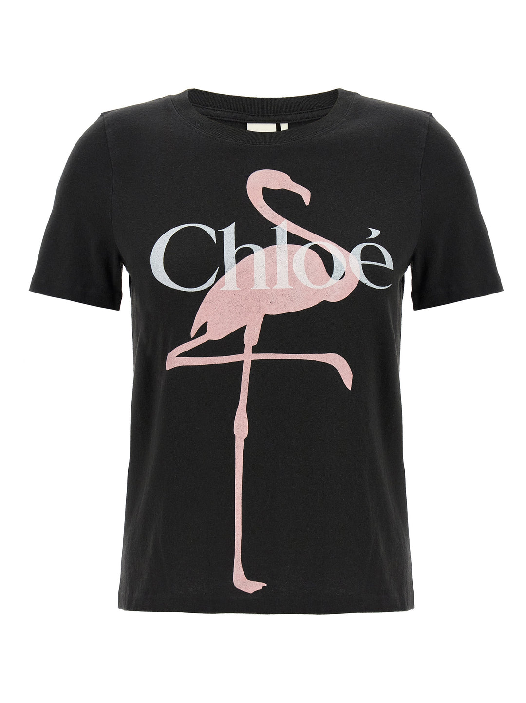 Chloé Printed T-shirt - Black | 59ec72ca7ffafaac7214cf3520a8e13b6754f83b