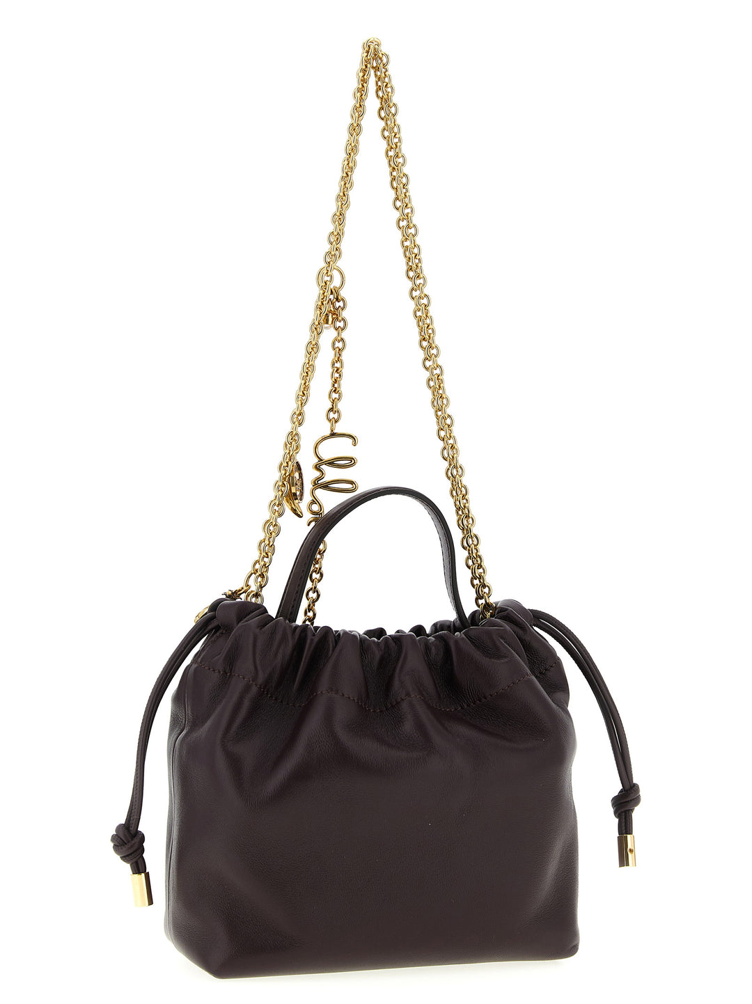 Chloé Icons Crossbody Bags - Bordeaux | 3b4f496b97b9a489c2b89059794ea5f06ab151a6