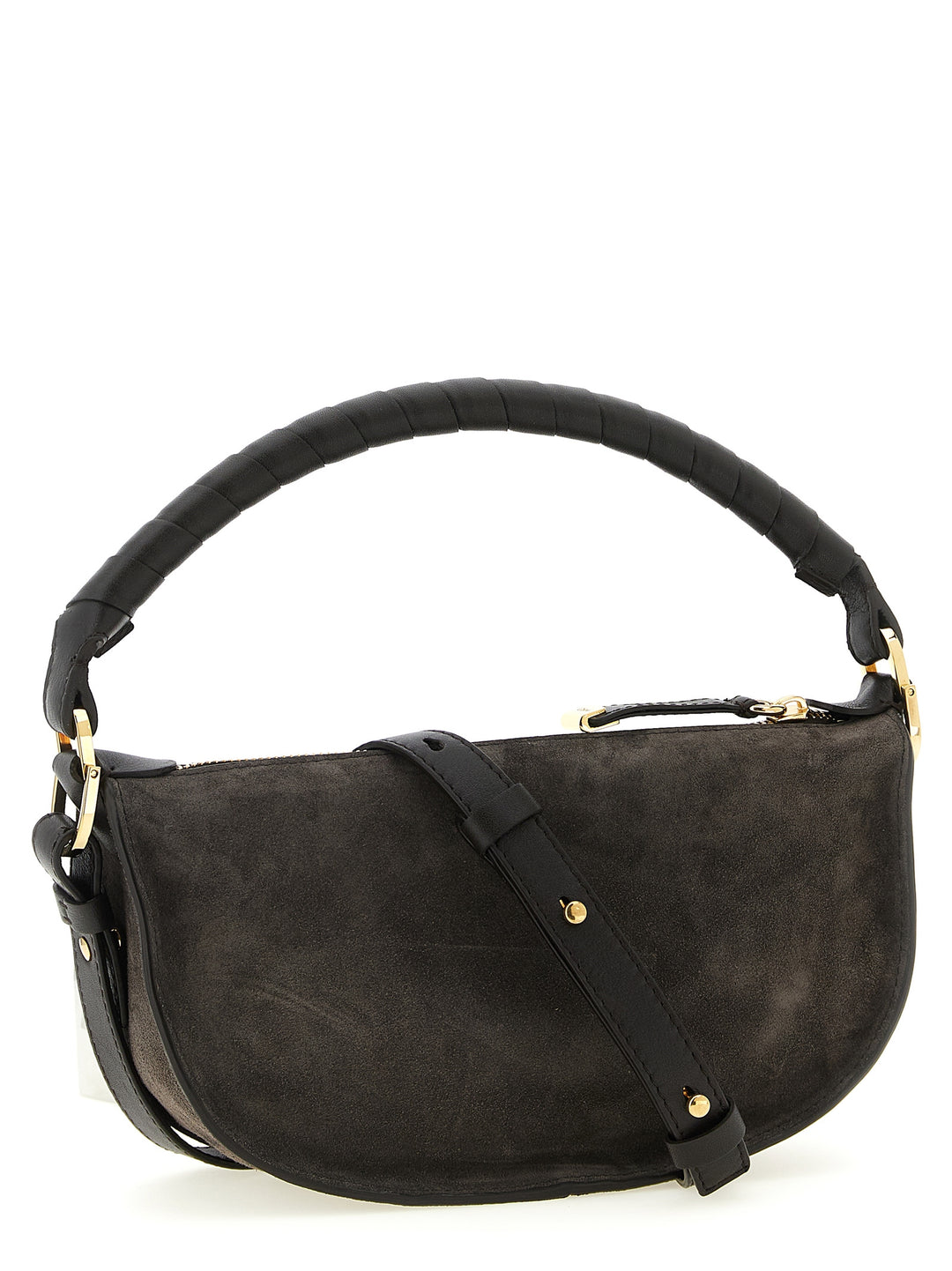 Chloé Marcie Shoulder Bags - Brown | d385fc59b5314fe918f03dd432bb03e3bc1a9ff0
