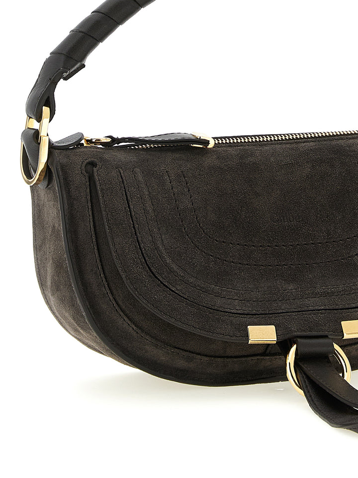 Chloé Marcie Shoulder Bags - Brown | 8d8fde4b4d90d1fc2e267bca887cb193faf4669d