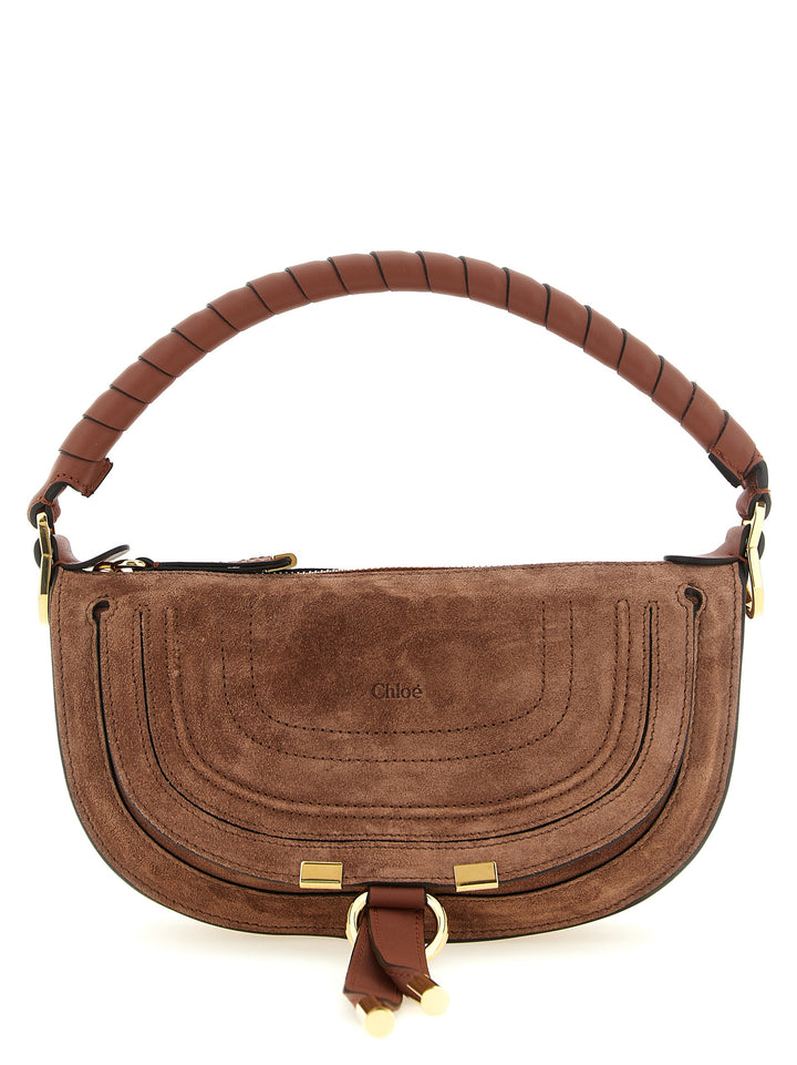 Chloé Marcie Shoulder Bags - Brown | 3c3e647cc89fb0796cbd49a54b67f4c8c8e0a18d