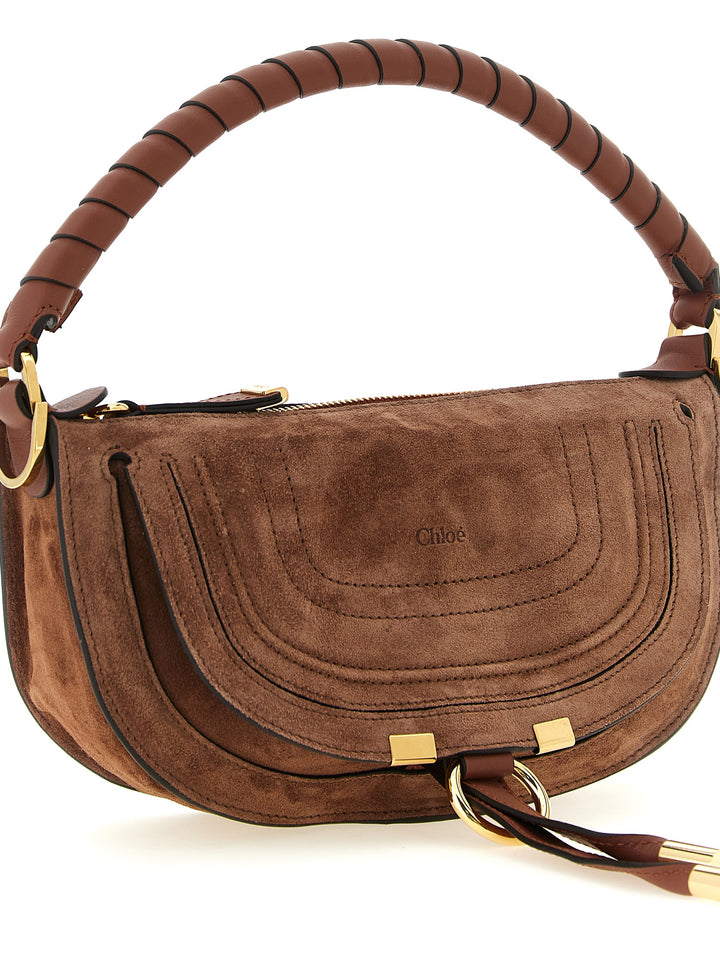 Chloé Marcie Shoulder Bags - Brown | 433ef64a8b1f9ee143422192798473f85f7a9244