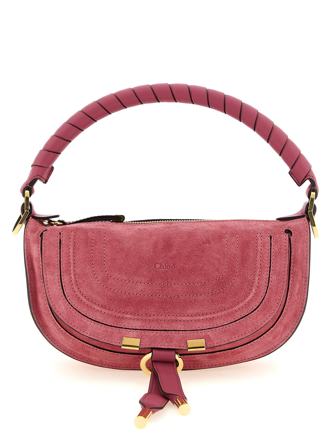 Chloé Marcie Shoulder Bags - Pink | 3a1cfff2b3d0d54eb77322a31fdc905e90b16d5c
