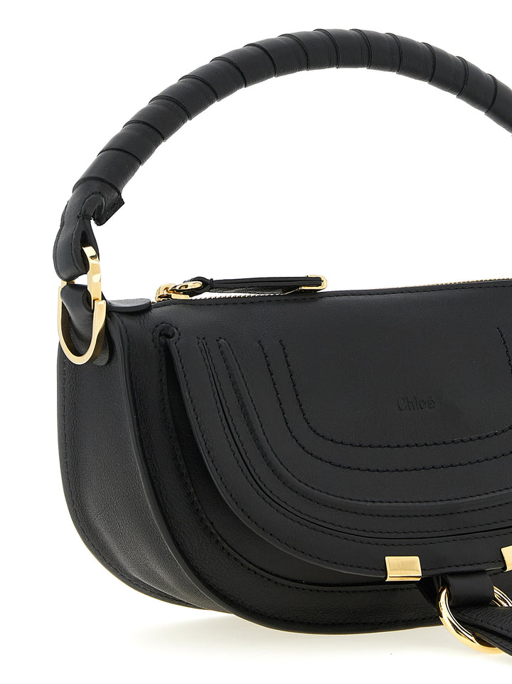 Chloé Marcie Shoulder Bags - Black | 4ef399315621951bd795af40f35beac800ac2b68
