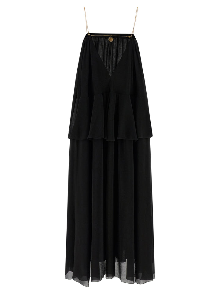 Chloé Silk Dress Dresses - Black | 571655db2fdfd227c9be2f04cef0ee9d21df202c