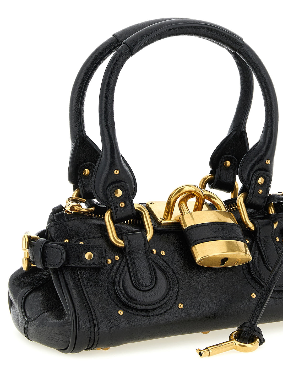 Chloé Paddington Hand Bags - Black | 9941c59476d64e2993c1d1a58f91c51b3840fa95