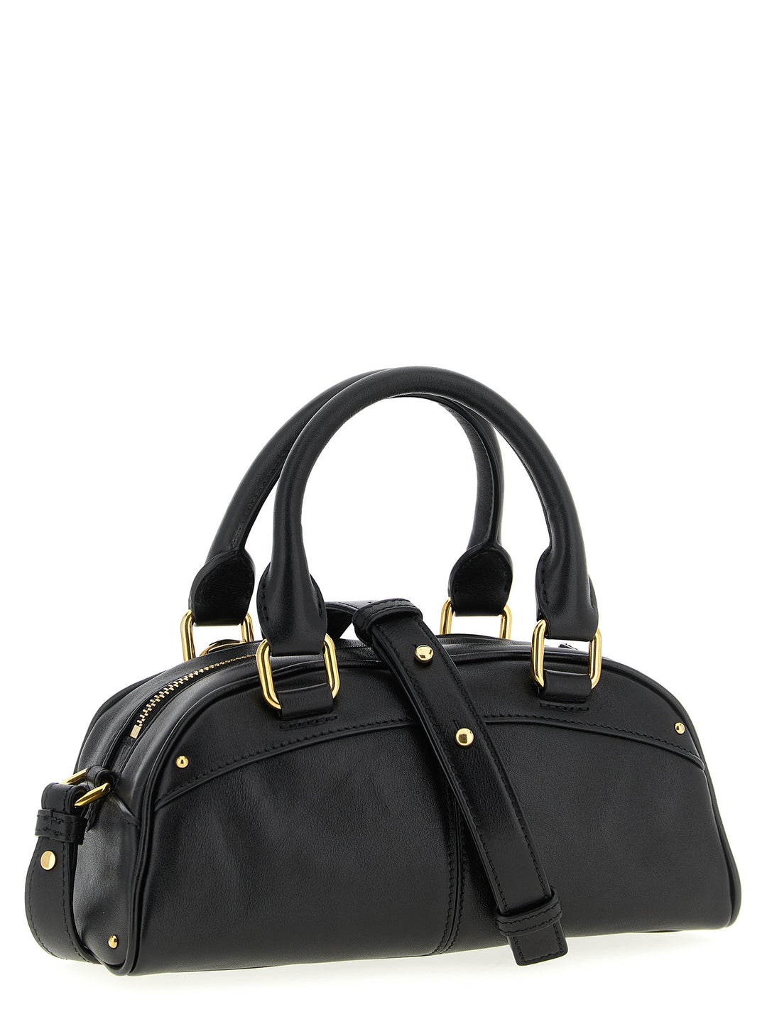 Chloé Bowling Piccola Hand Bags - Black | 0f2e4262c3bcfcb35bf925f2fe2c7f2b2b2a518c