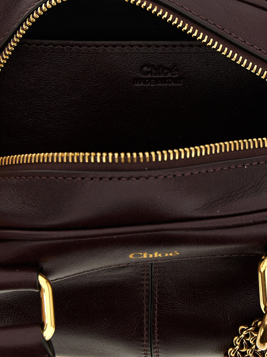 Chloé Bowling Piccola Hand Bags - Bordeaux | 4c93c9d9dc4b4a17b8d0b5b3376ff97ee281e74d