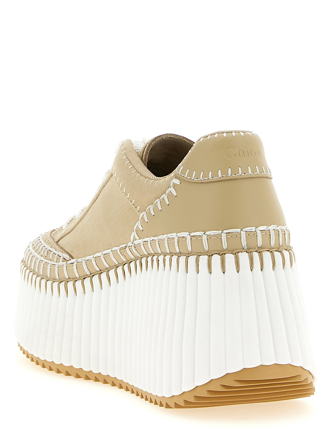 Chloé Nama Wedges - Beige | 92736b16a2b5dee31927f829bd5da89de917a4a3