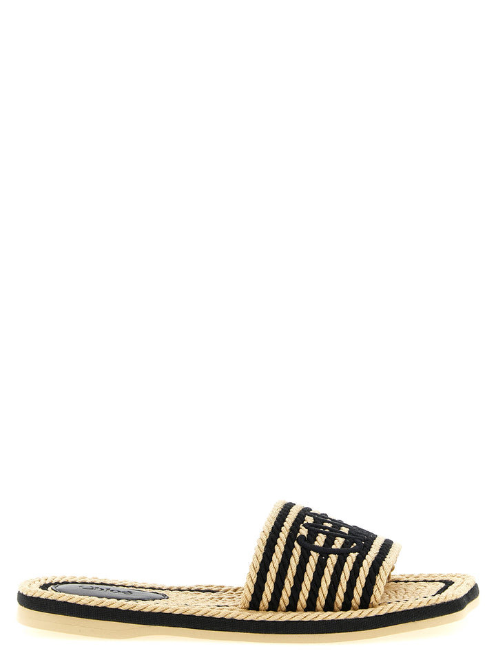 Chloé Chloé Sand Sandals - Multicolor | 09242e6c16360d6064a587e6d21b2f9714e4035a
