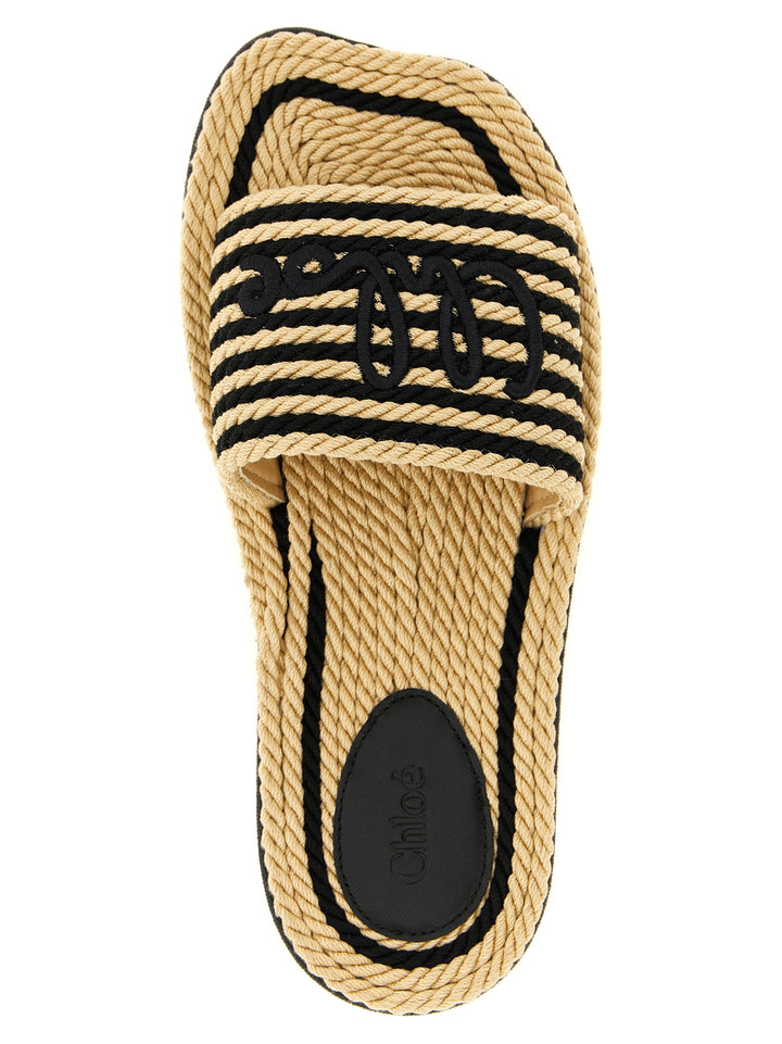 Chloé Chloé Sand Sandals - Multicolor | b6a2fec280c7d1964789203791df217f8a2b7e6d