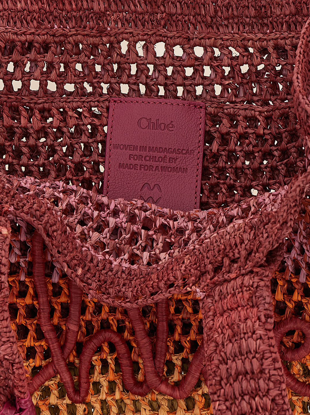 Chloé East-West Summer Banana Tote Bag - Multicolor | 02716e390791c11333736ff786045a666cc29461