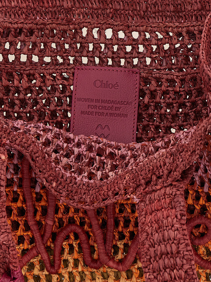 Chloé East-West Summer Banana Tote Bag - Multicolor | 02716e390791c11333736ff786045a666cc29461