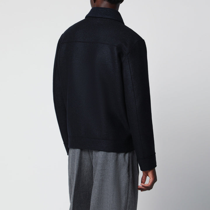 Harris Wharf London Coats & Jackets - Blue | 037e32a7ca844c87afeaeee9f4b5488fe0a5b7b1