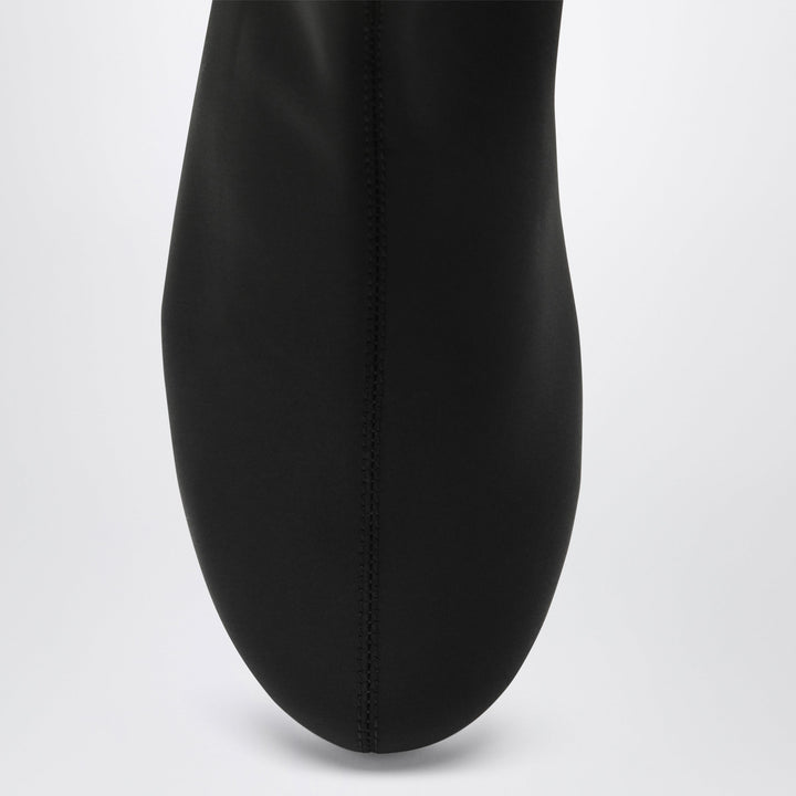 Senso Black Charlotta Ankle Boots In Stretch Fabric