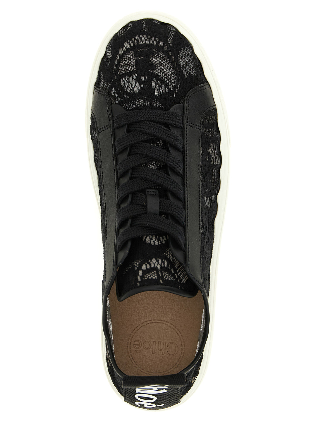 Chloé Lauren Sneakers - Black | bc15132f9c24f99759fcfe708d7375e444604266