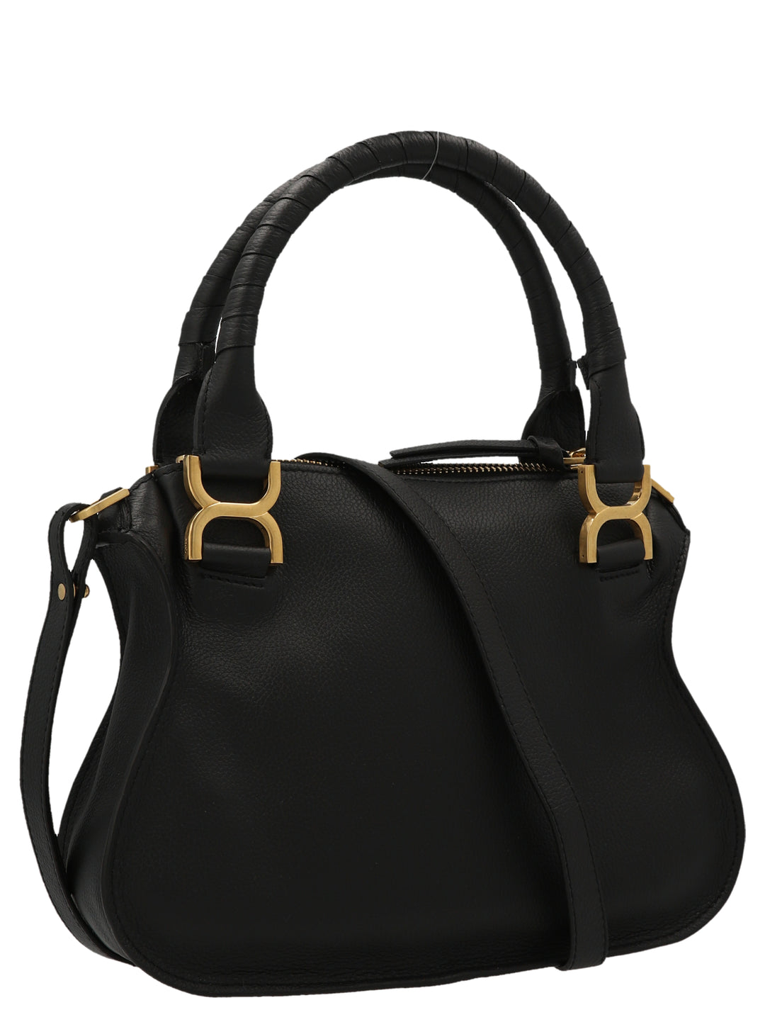 Chloé Marcie Hand Bags - Black | 729493d931562b25996ef763e1c28173ad2aef45