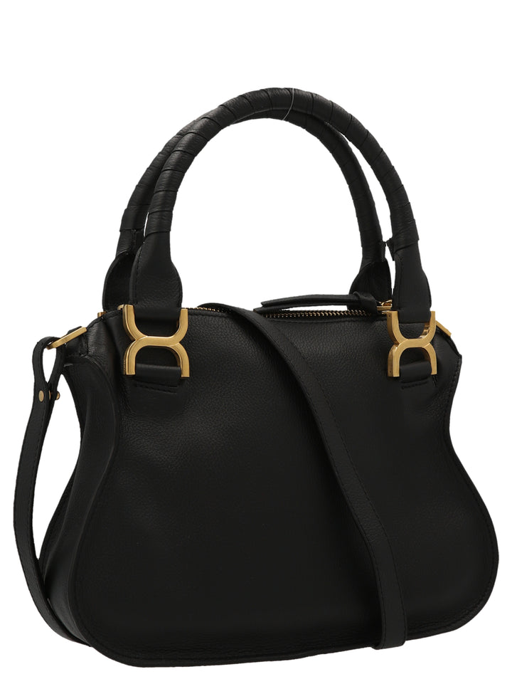 Chloé Marcie Hand Bags - Black | 729493d931562b25996ef763e1c28173ad2aef45