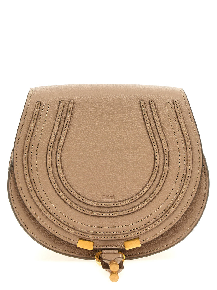 Saddle Marcie Crossbody Bags Beige