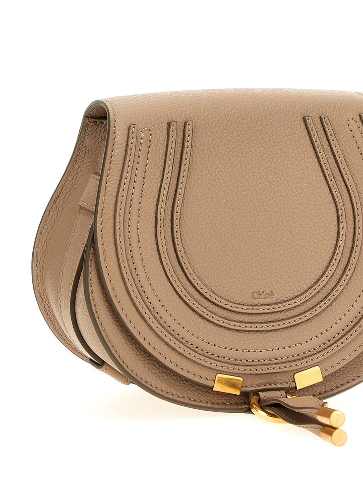 Saddle Marcie Crossbody Bags Beige