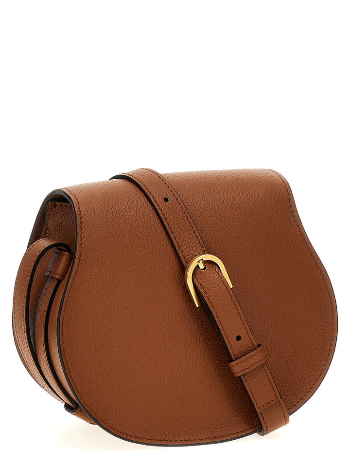 Chloé Saddle Marcie Crossbody Bags - Brown | 48ce7426ce343bdca5bfa8b5190c207dfbcd99db