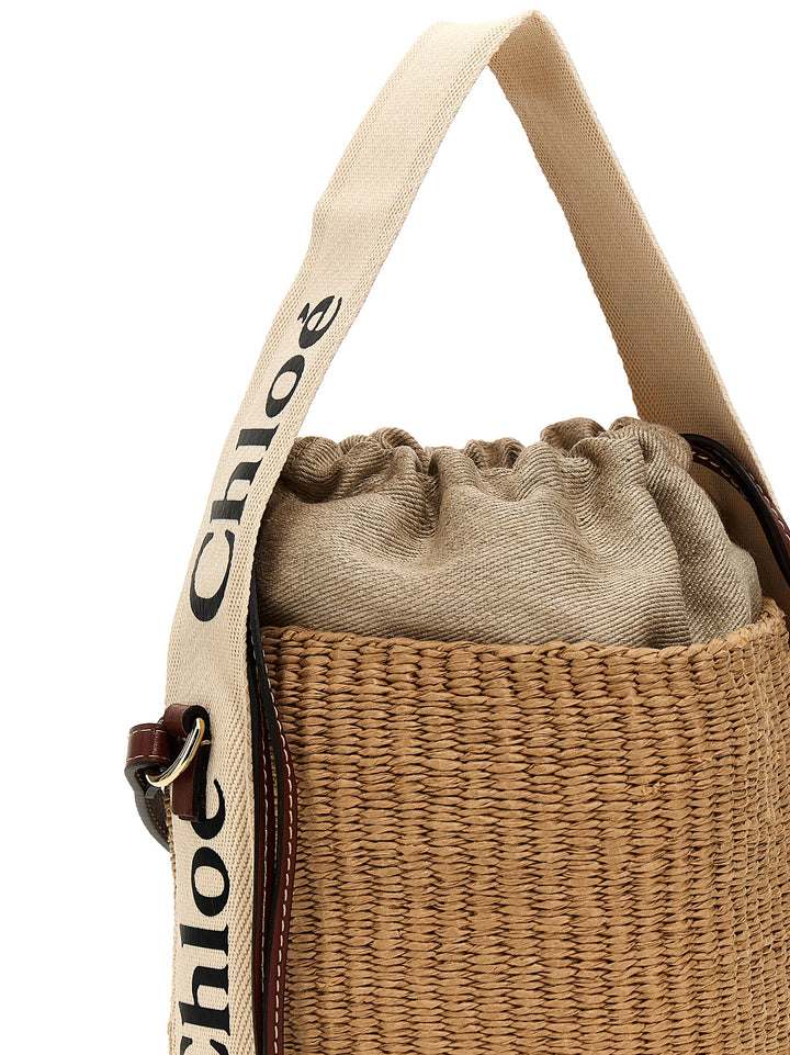 Chloé Woody Crossbody Bags - Beige | c0a3de0e914673bc9bb4f7009f08c74f0dde19dd