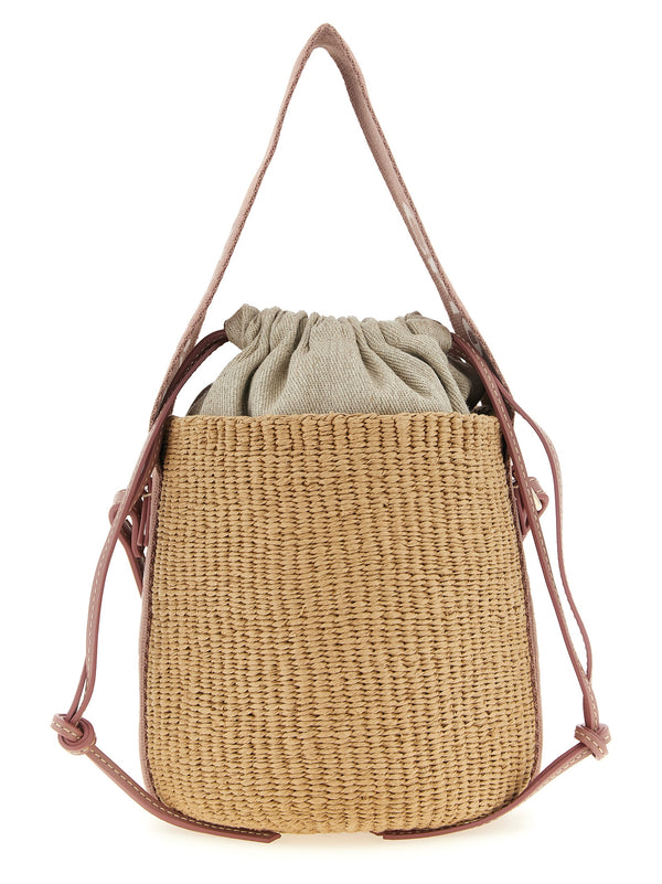Woody Small Handbag Hand Bags Beige