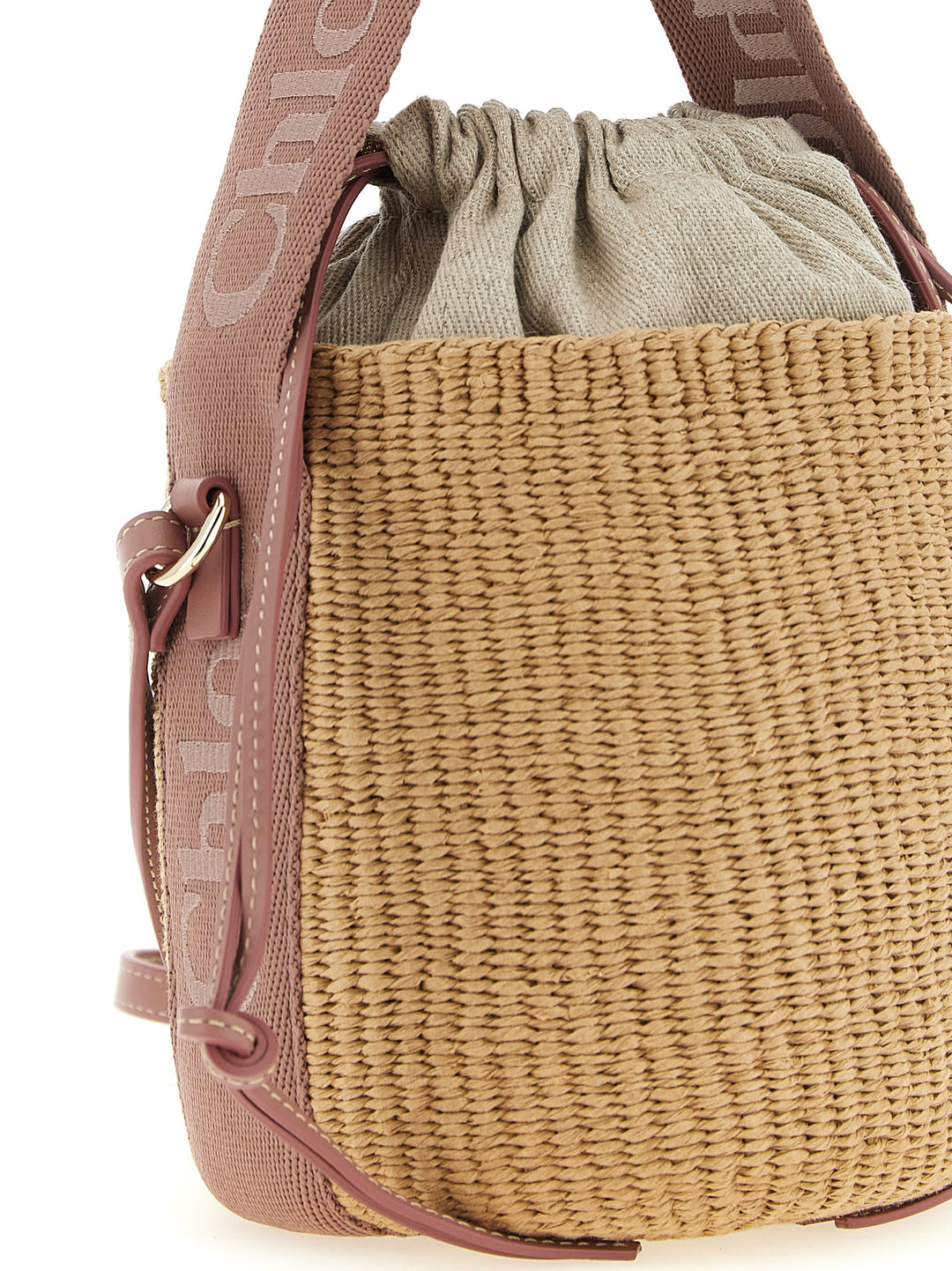 Chloé Woody Small Handbag Hand Bags - Beige | 9aead919c831c6ddd97a838a08221c2cc3f01cce