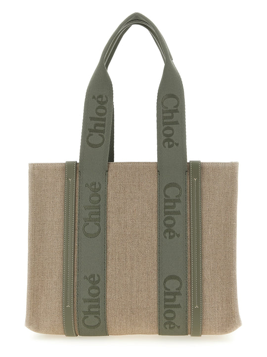 Woody Tote Bag Green