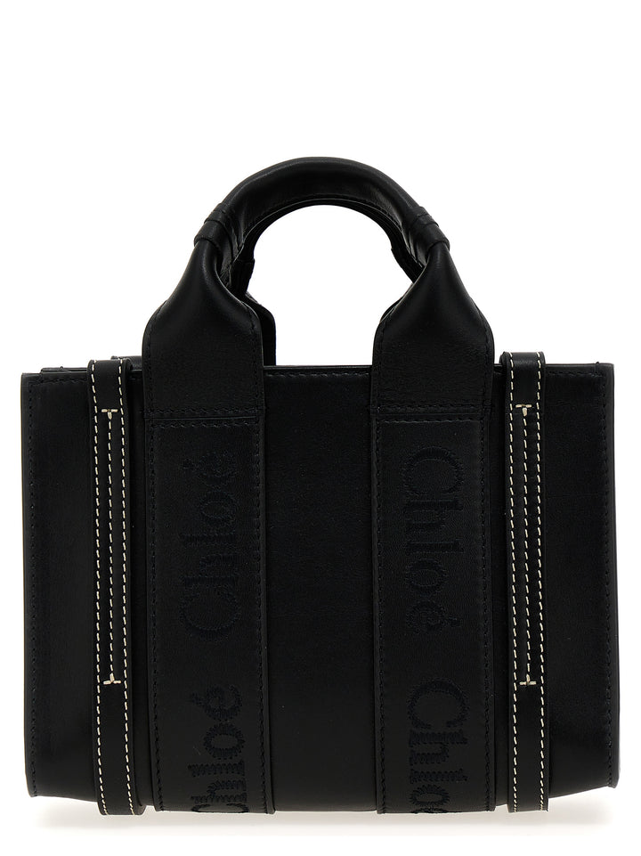 Woody Mini Hand Bags Black