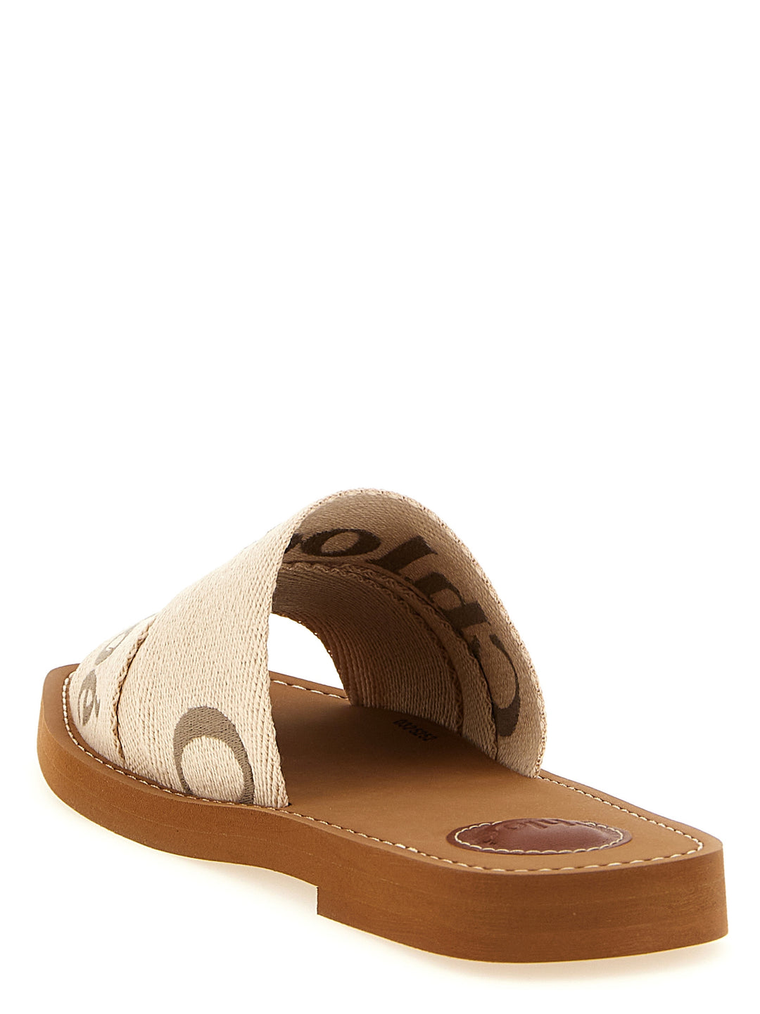 Chloé Woody Sandals - Beige | beac808e378d6924c6dc5bec5e92445a2164b516