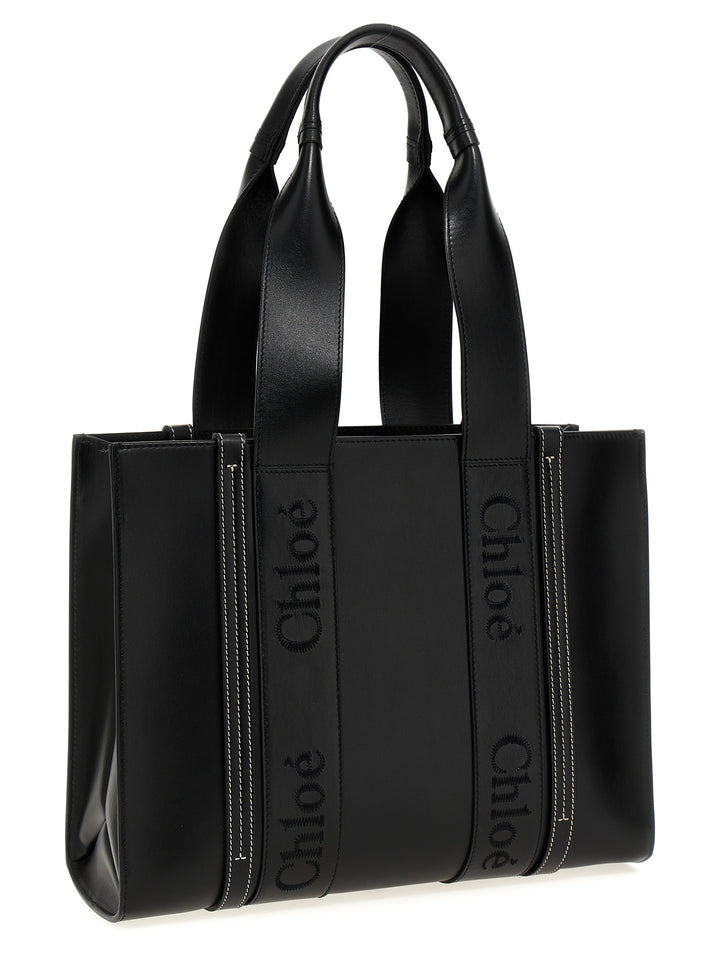 Woody Tote Bag Black