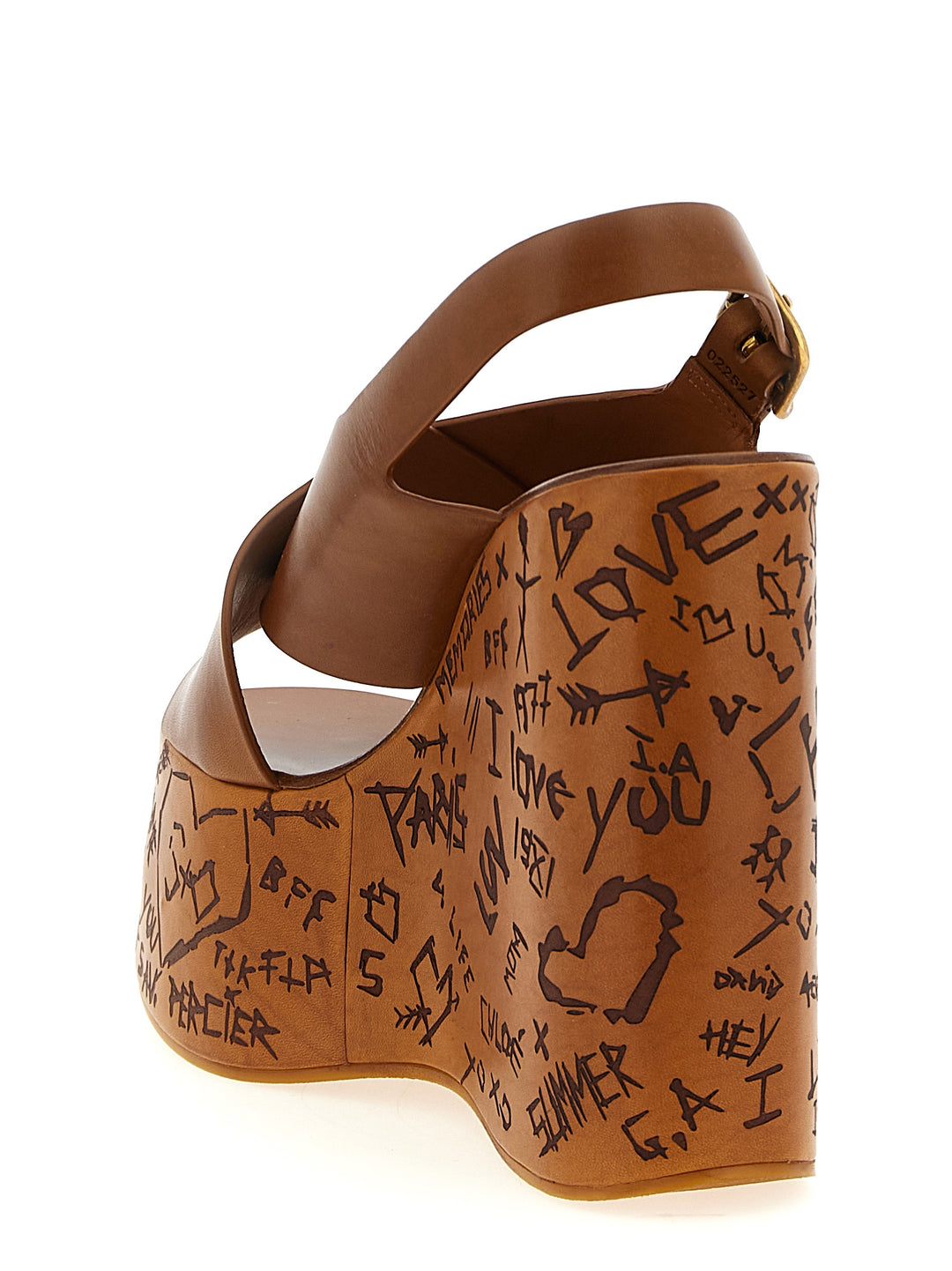 Chloé Maxime Wedges - Brown | 98066343e007a2867db9cf060d229f661fbbfdd3