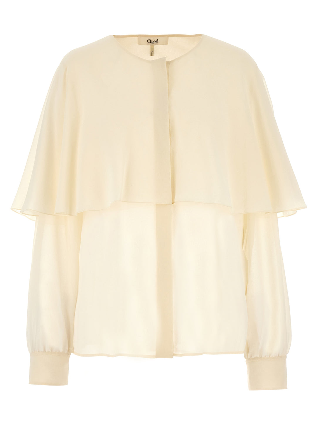 Cape Shirt Shirt, Blouse White