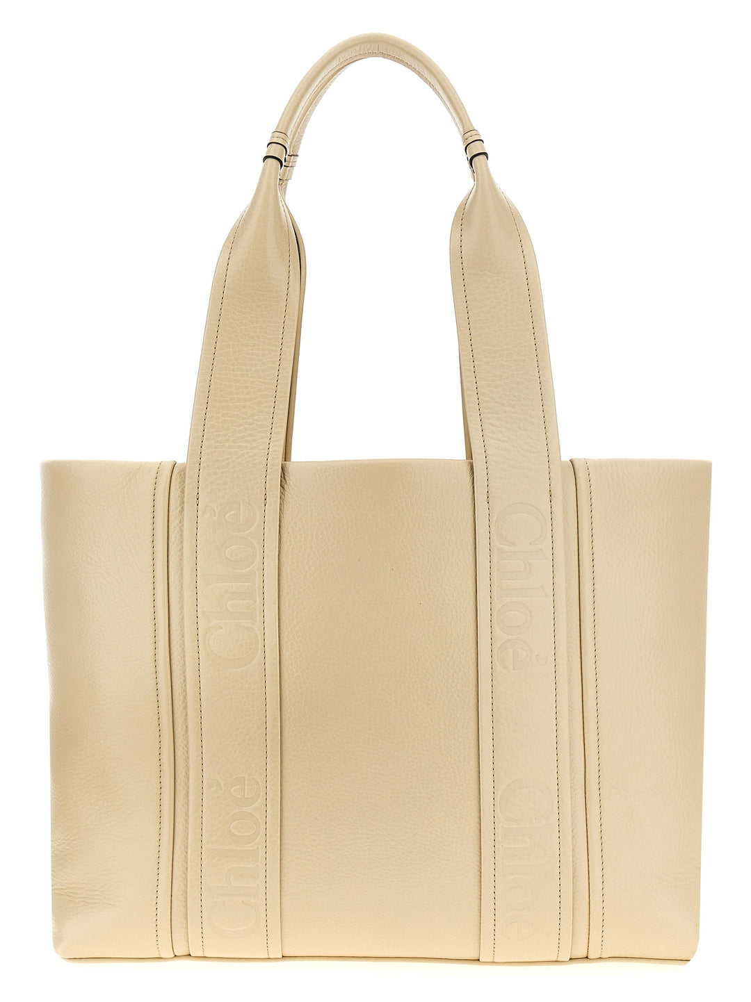 Woody Tote Bag Beige