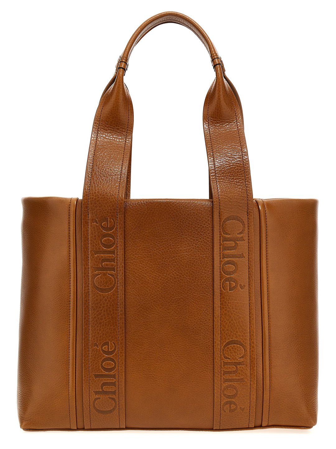 Woody Tote Bag Brown