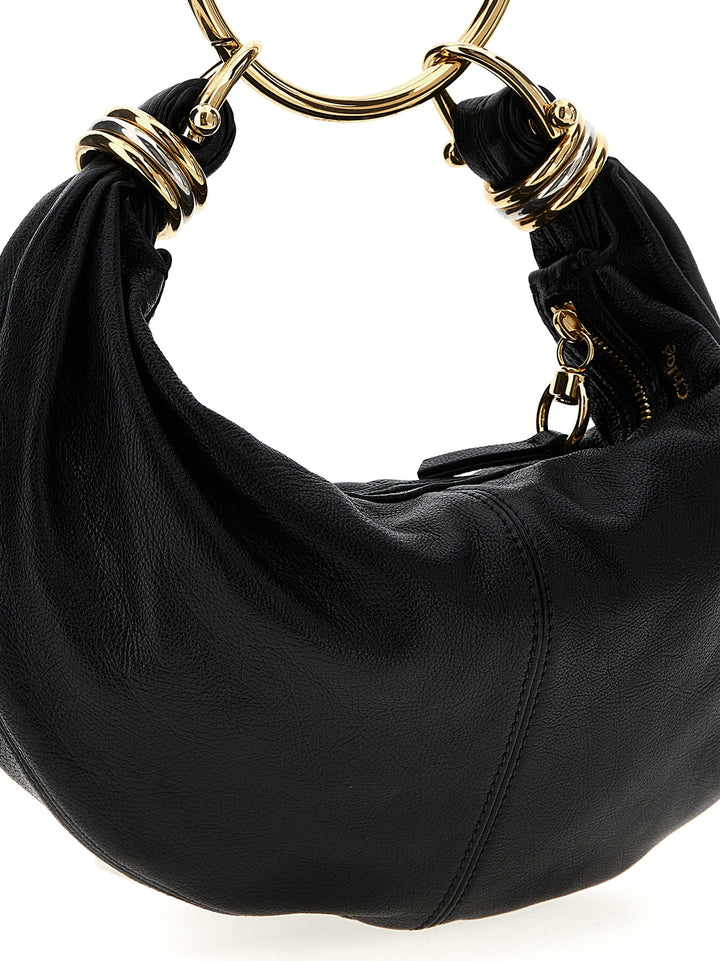 Chloé Bracelet Hobo Piccola Hand Bags - Black | fc2eba1406da1e88c2caa1419196d32b5051133b
