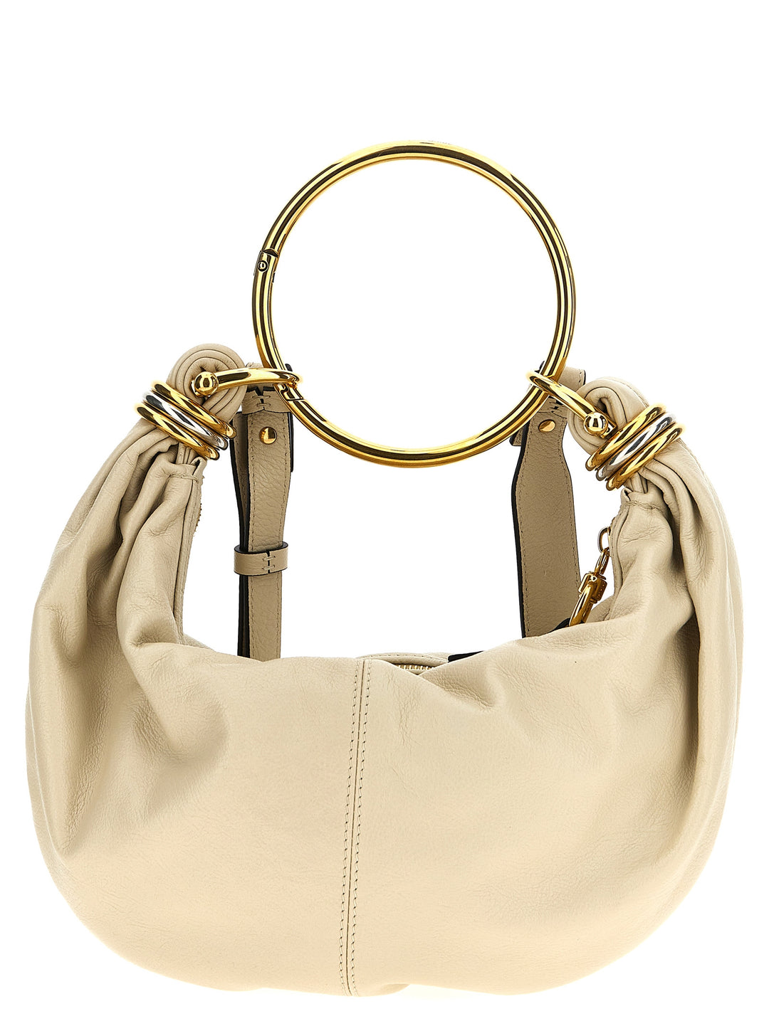 Bracelet Small Hobo Bag Hand Bags Beige