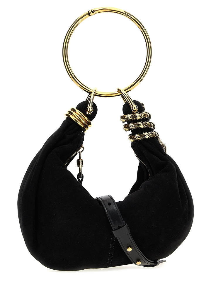 Bracelet Hobo Bag Snake Ornament Hand Bags Black