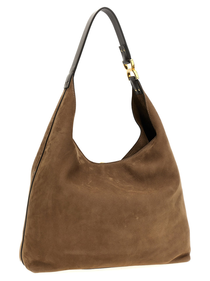 Hobo Marcie Shoulder Bags Gray