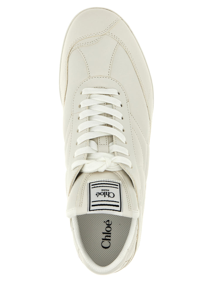 Chloé Kick Sneakers White