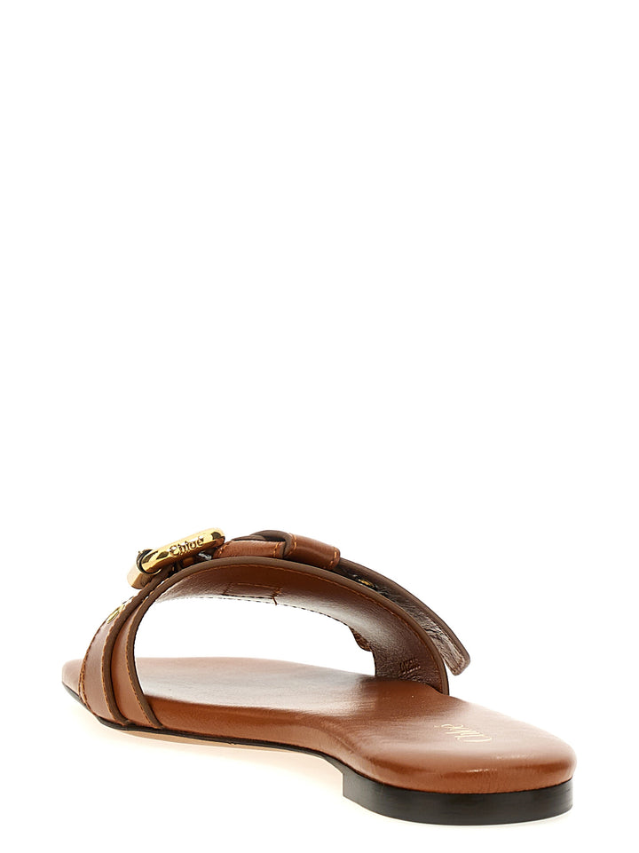 Mae Sandals Brown