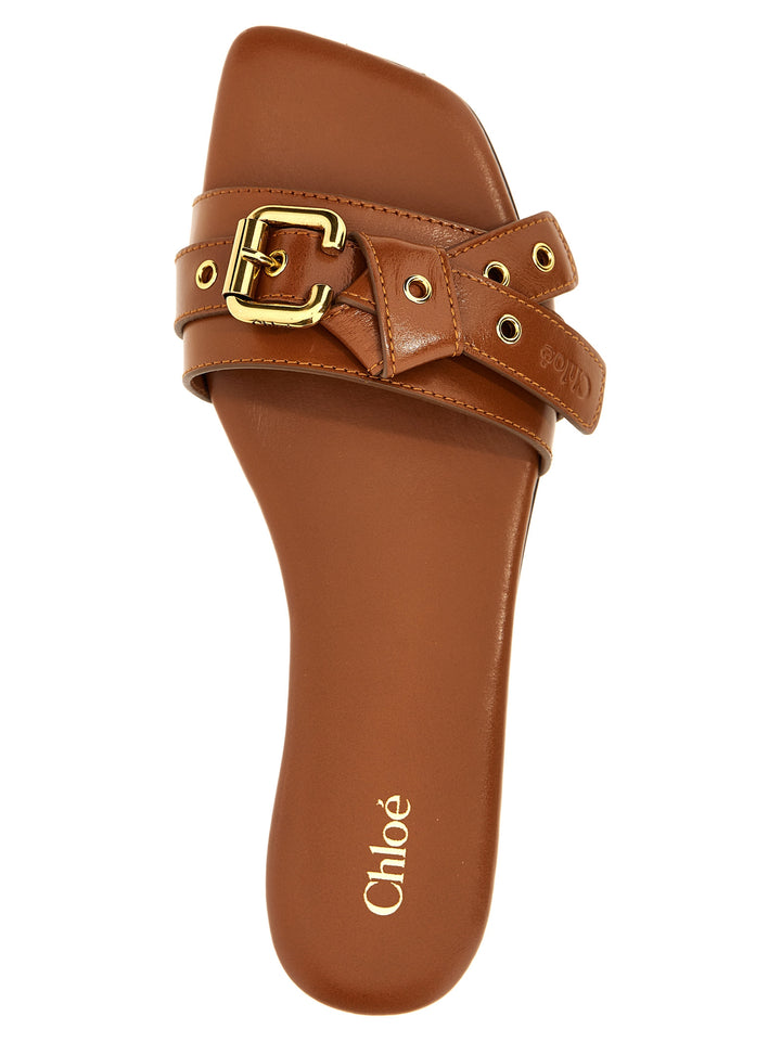 Mae Sandals Brown