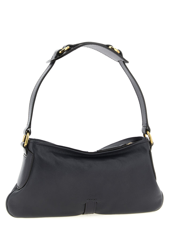 Chloé Kerala 25 Shoulder Bags - Black | 98f6d3fd8c19ecb515775d2a77b933844ddeefc8